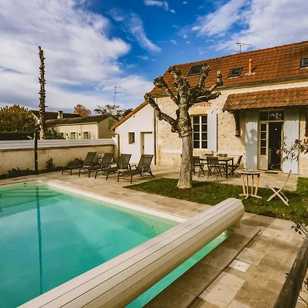 Charmante Maison Avec Piscine Privee Et Jardin A - Fr-1-616-547 *